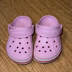 CROCS Kids Clogs- Light Pink
